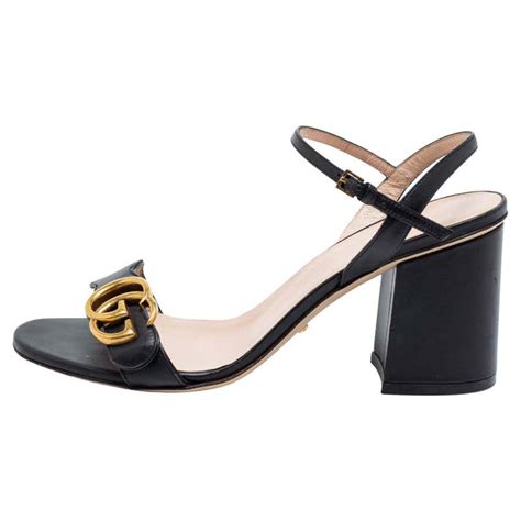 gucci mules gg marmont|Gucci Marmont gg ankle strap.